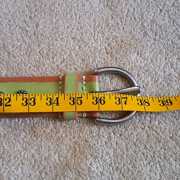 ❣HOST PICK❣ Vintage Linea Pelle Leather Belt Excellent Condition S - Picture 8 of 9